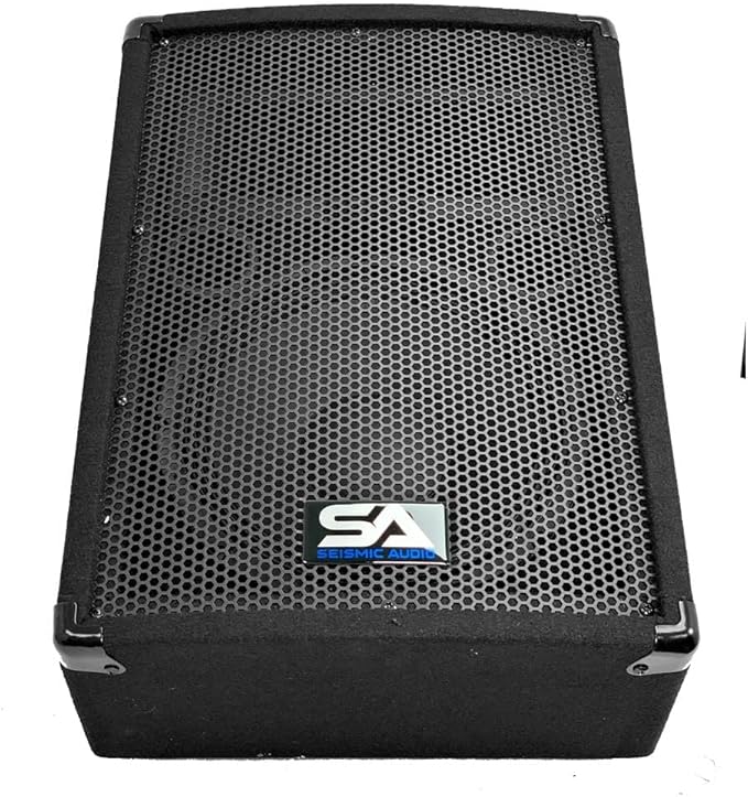 Seismic Audio - SA-10MT-PW-Pair - Pair of Powered 2-Way 10" Floor / Stage - Image 3