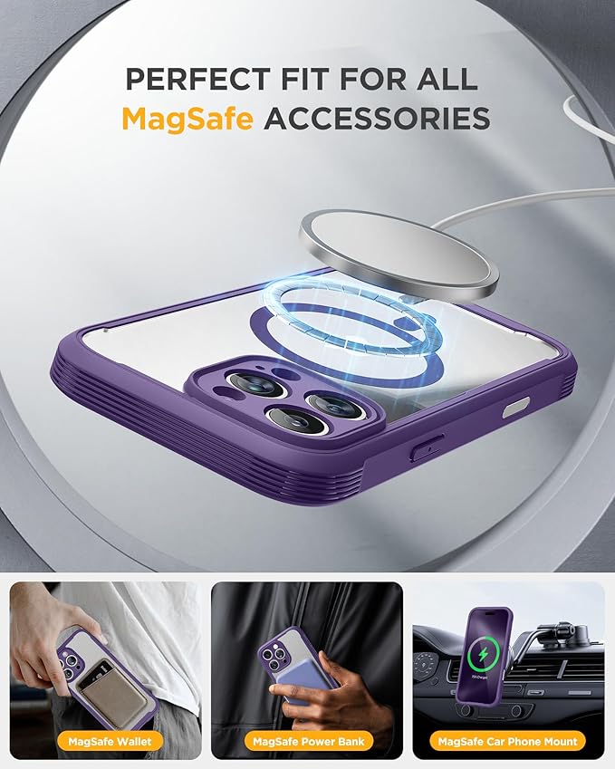 Miracase Designed for iPhone 16 Pro Max Case 6.9'' Full-Body Phone case - Image 6