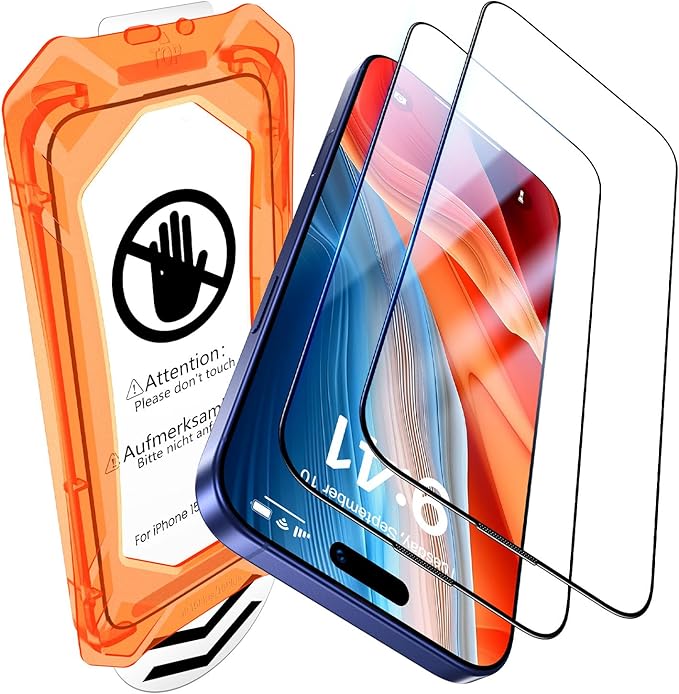 UniqueMe for iPhone 16 Plus Screen Protector by UniqueMe