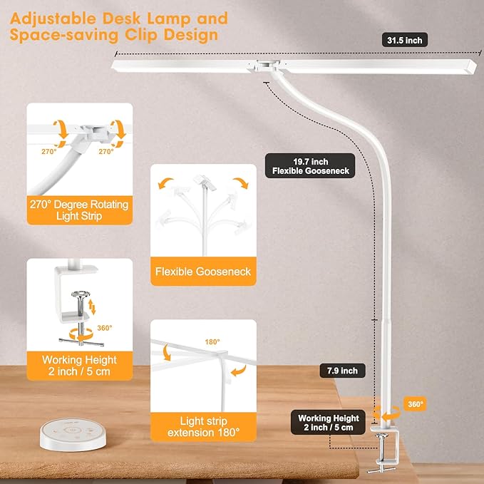 Led Desk Lamp for Office Home - Image 5