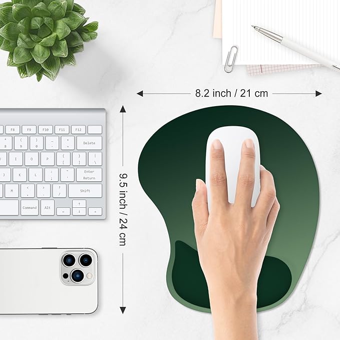 ITNRSIIET Ergonomic Mouse Pad, Cushioned Gel Wrist Rest, Non-Slip Base - Image 6