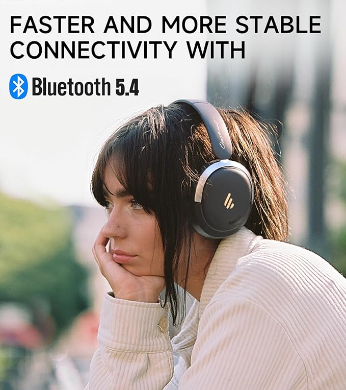 Atom Max - Hybrid Active Noise Cancelling Headphones, Hi-Res Audio, Wireless - Image 3