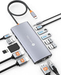 Dell/HP/Lenovo/Surface USB C Docking Station by NOVOO