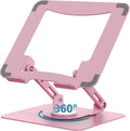 SOUNDANCE Laptop Stand with 360° Rotating Base, Ergonomic Computer Riser by Soundance