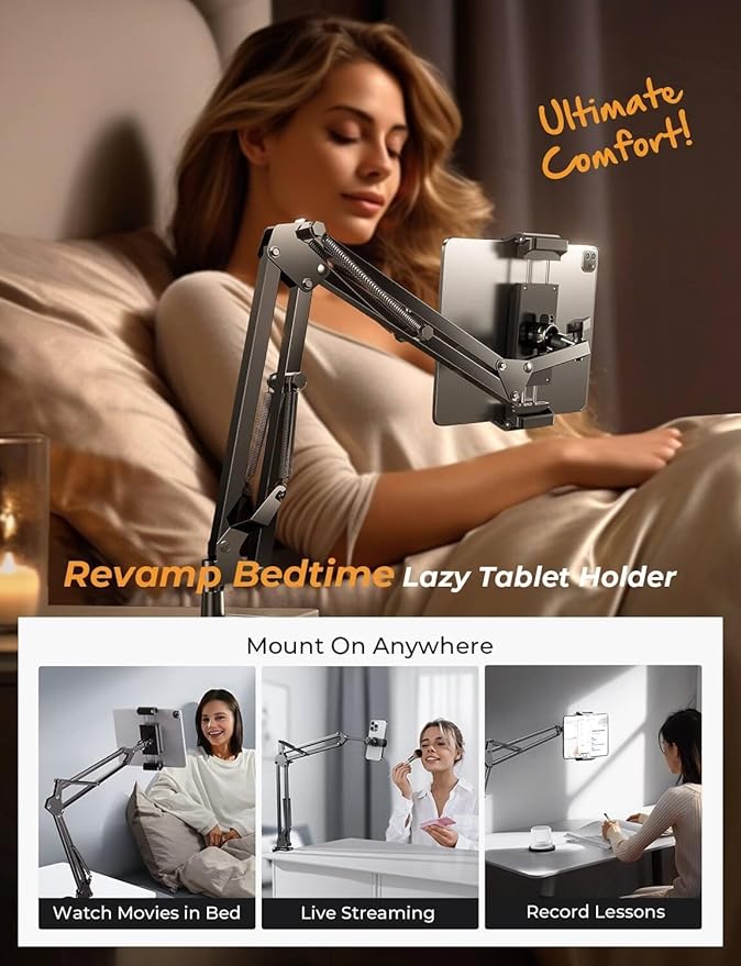 LISEN Tablet Stand Phone Holder iPad Holder - Image 6