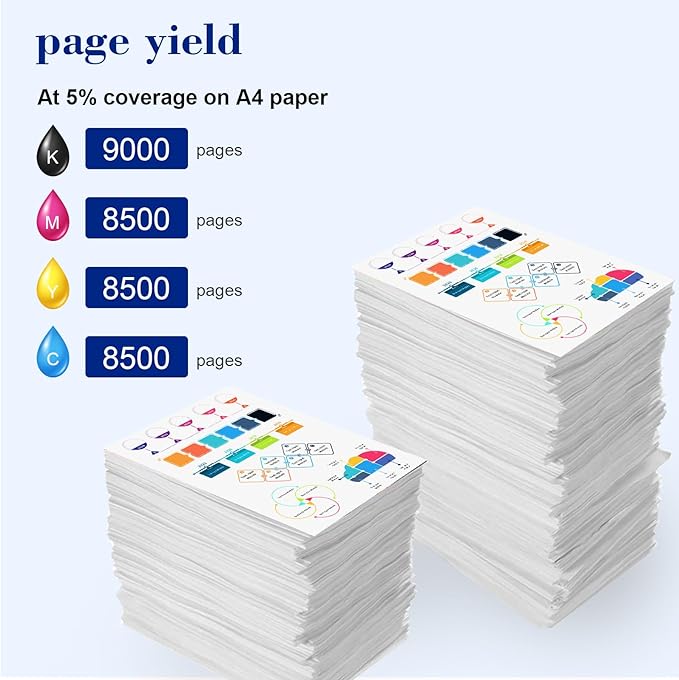 Pristar 8 Pack 32XL 31 Ink Compatible - Image 3
