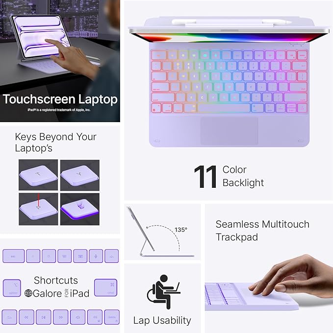 typecase Keyboard Case for iPad Pro 13-inch 2024, Magic Keyboard - Image 3