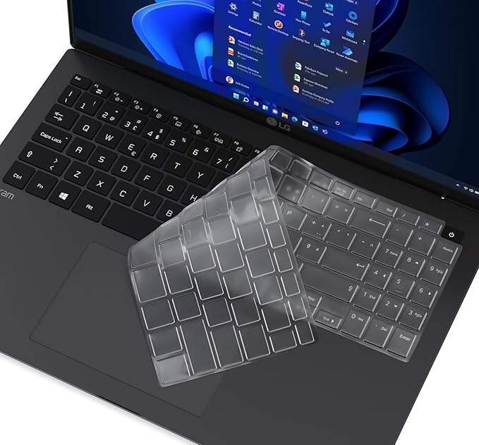 Keyboard Cover for 17" LG Gram 17 & Gram 17 Pro 17Z90SP 17Z90R 17Z90RU 17Z90S by lAPTOP+ACCESSORY+PROVIDER