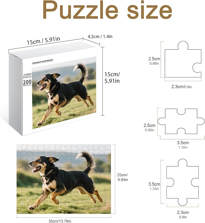 Personalized Photo Puzzle with Glossy Finish – Custom Jigsaw Puzzle - Image 3