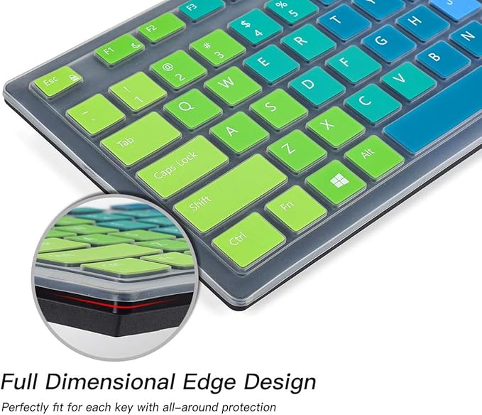 Colorful Keyboard Cover for Dell KM636 Wireless Keyboard/Dell KB216 KB216t - Image 4