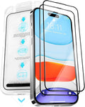2 Pack Screen Protector for iPhone 16 Plus, Durable and Drop-Proof by Vongong