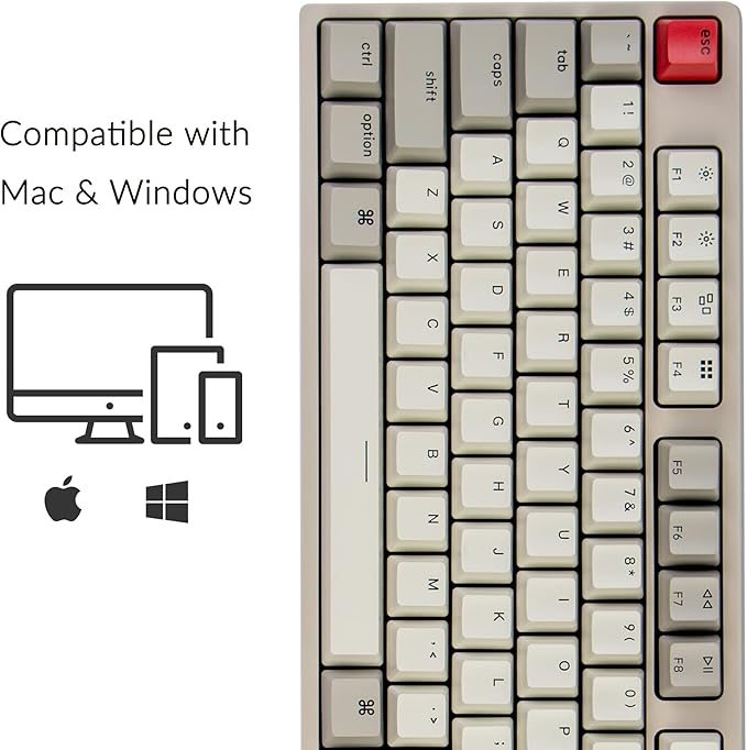 Keychron C2 Full Size Wired Mechanical Keyboard Compatible - Image 2