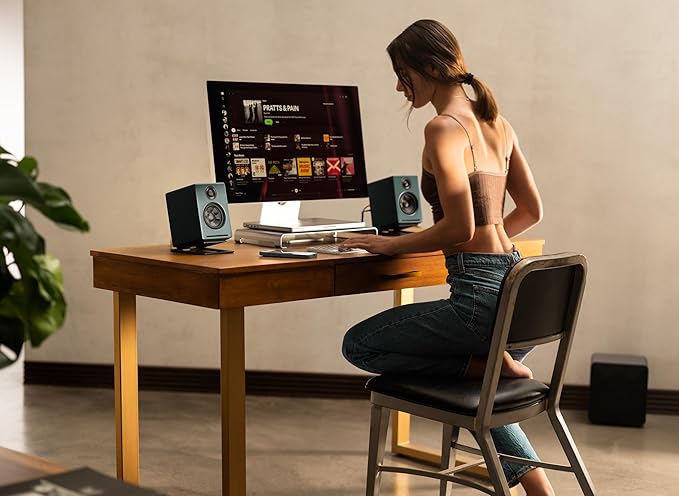 Audioengine A2+ Desktop 24 Bit Limited Edition Wireless Bluetooth Desktop - Image 6