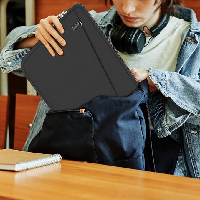 15.6 inch Laptop Case, Durable Computer Carrying Bag Protective Case Briefcase - Image 5