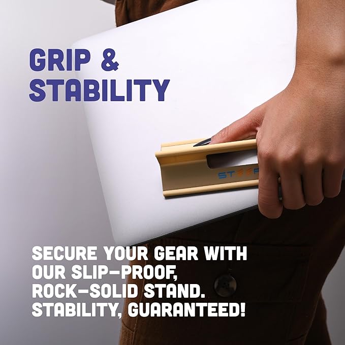 Steepy Portable Laptop Stand for Desk – Adjustable Height, & Portable Laptop - Image 8