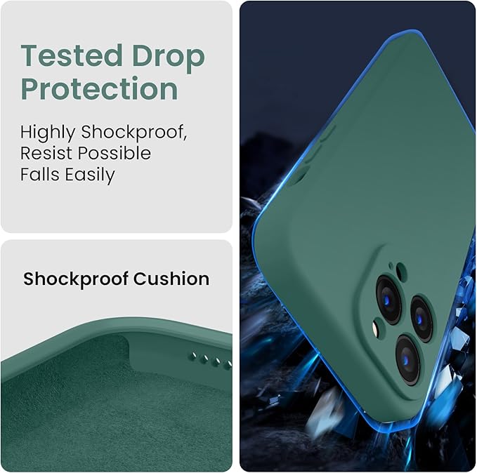 FireNova Designed for iPhone 13 Pro Case, Silicone Upgraded Phone Case with - Image 4