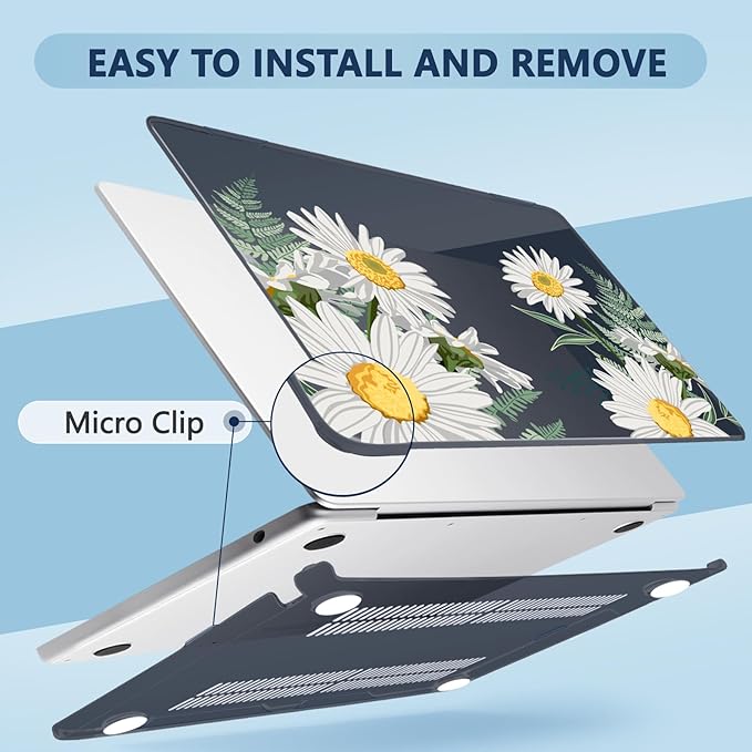 Compatible with MacBook Air 13.6 inch Case, M4 A3240/M3 A3113/M2 A2681 - Image 3