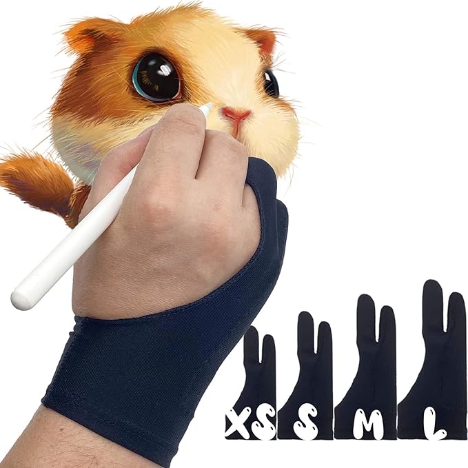 AKX Artist Glove, Palm Rejection Drawing Glove by AKX