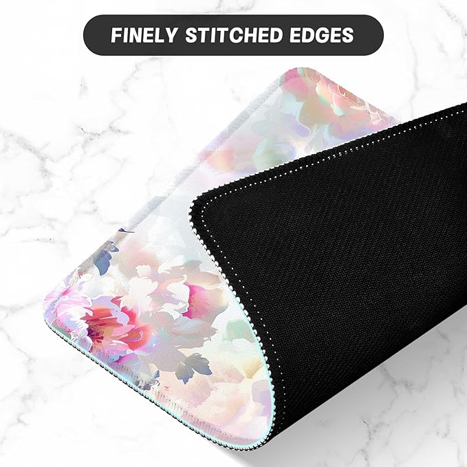 ITNRSIIET Mouse Pad with Stitched Edge Premium Textured Smooth Precise - Image 4