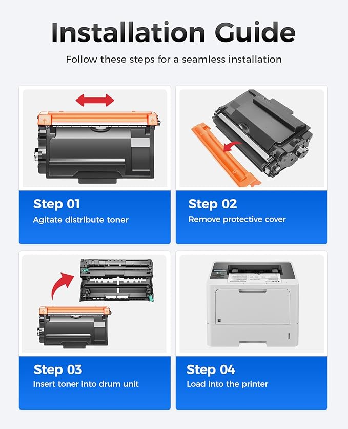 TN920XL Black Toner Cartridge 2-Pack High Yield Compatible - Image 4