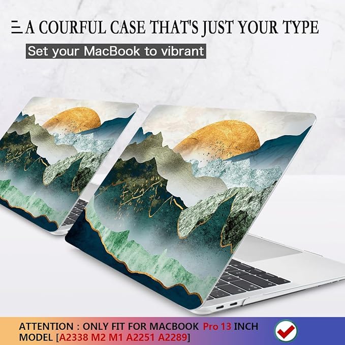 CISSOOK Compatible with MacBook Pro 13 inch 2025-2020 Model A2338 A2251 A2289 - Image 3
