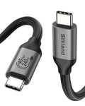 Silkland USB 4 Cable for Thunderbolt 4 Cable, 40Gbps Data Sync, Support by Silkland