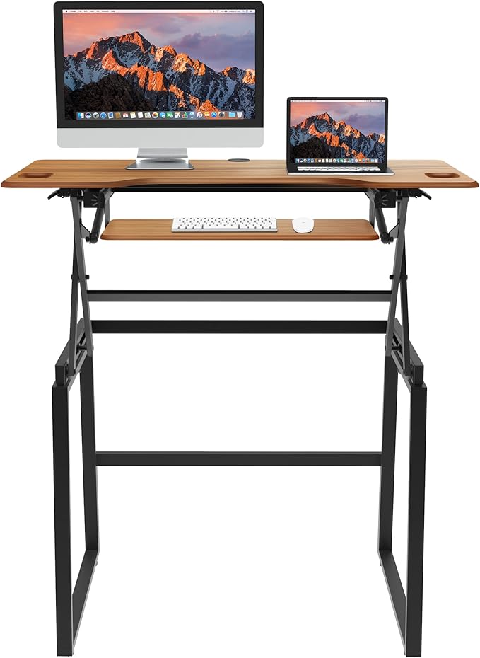 Rocelco 46" Large Height Adjustable Standing Desk BUNDLE - Image 12