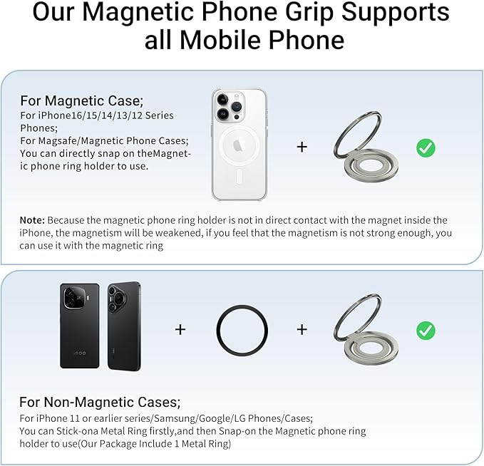 OPSO Magnetic Phone Ring Holder - Image 7