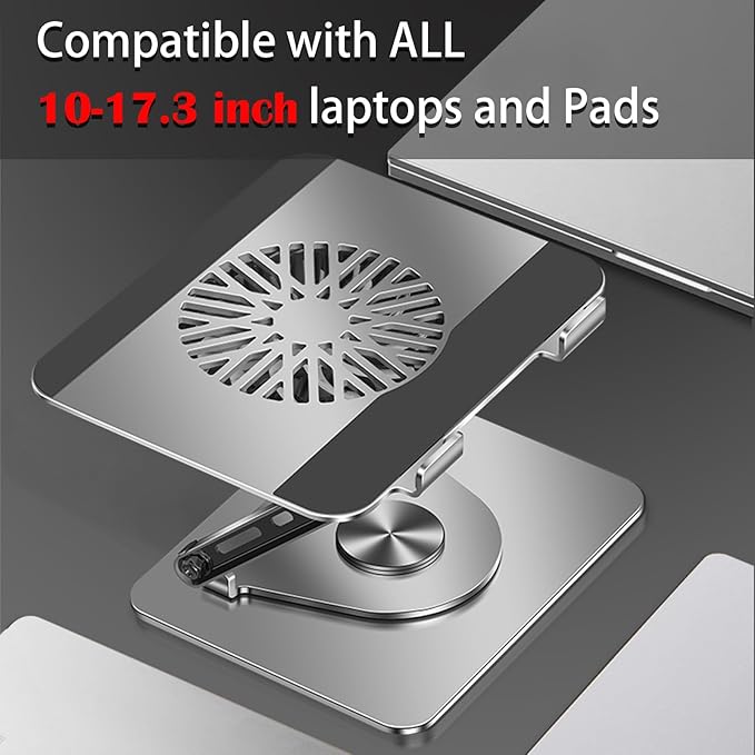 Laptop Cooling Pad 360° Rotating Laptop Stand - Image 4