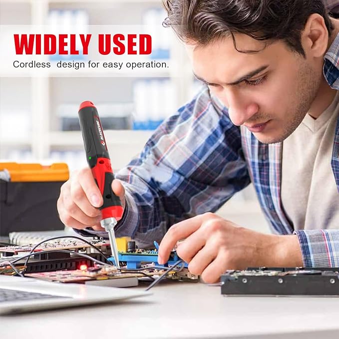 BLACKCUBE 4V Cordless Soldering Iron Kit, Rechargeable Soldering Iron - Image 6