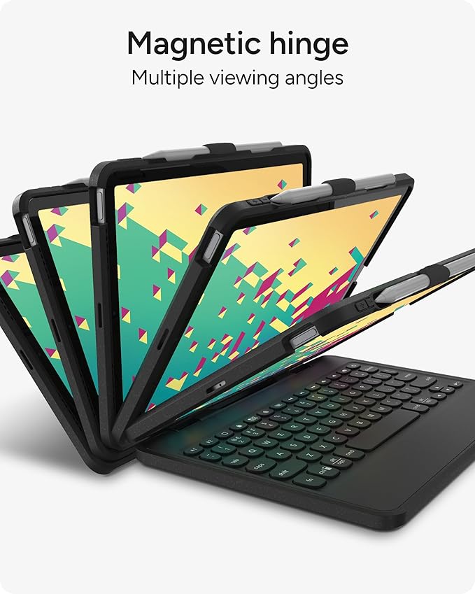 ZAGG Rugged Book Detachable Case and Magnetic-Hinged Keyboard - Image 3