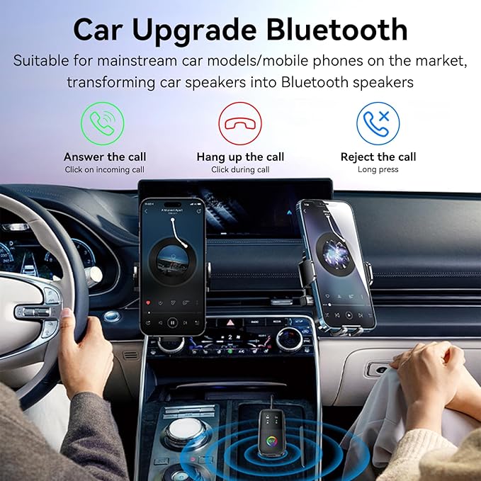 Bluetooth 5.2 Transmitter Receiver aptX Adaptive/Low Latency/HD Bluetooth - Image 5