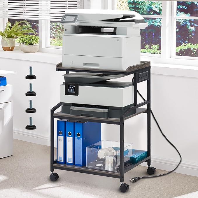 Lauren&Harold 34'' Printer Stand by LaurenHarold