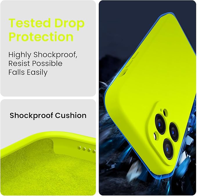FireNova Designed for iPhone 13 Pro Case, Silicone Upgraded Phone Case with - Image 4