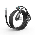 KIWI design Link Cable with Charging 16FT Compatible with Meta Quest 3s/3/2/ by KIWIdesignUS