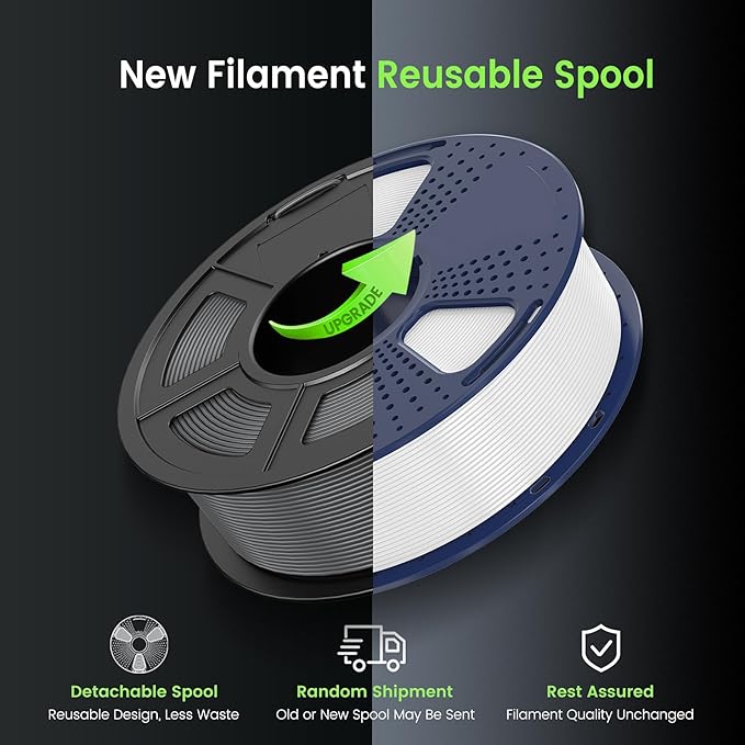 SUNLU PETG Glow in The Dark Filament, Luminous PETG 3D Printer Filament 1.75mm - Image 8