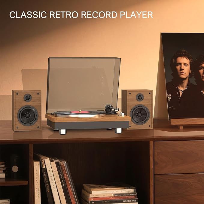 Wohome Vinyl Record Player - Image 7