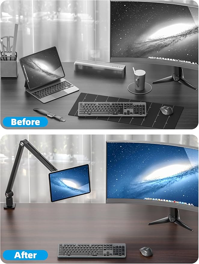 Portable Monitor Arm Magnetic Vesa Mount - Image 6