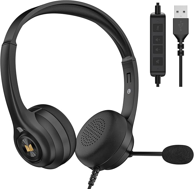Monster VoiceLink 100 Wired Binaural Headset by Monster