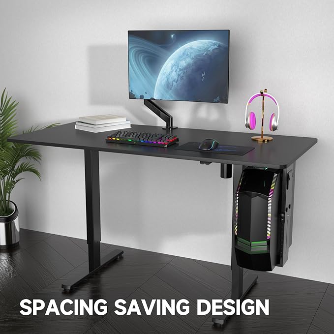 Suptek Adjustable Under Desk and Wall PC Mount, 3.74 to 8.26 inch Wide Computer - Image 5