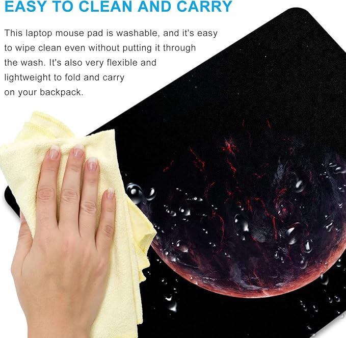 Sci-fi Galaxy Planet Mouse Pad Personalized Design Laptop Computer Non-Slip - Image 5