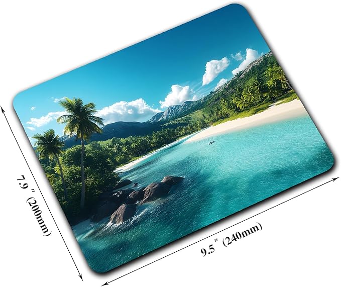 Aesthetic Beach Landscape Mouse Pads - Image 2