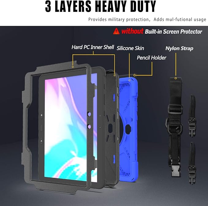 Rantice Case for Samsung Galaxy Tab Active5 PRO / Active4PRO / Active PRO 10.1 - Image 3