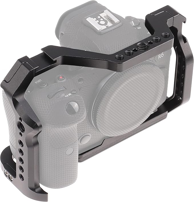 Hersmay R5 R6 Cage with Top Handle, Aluminium Alloy Camera Cage - Image 4