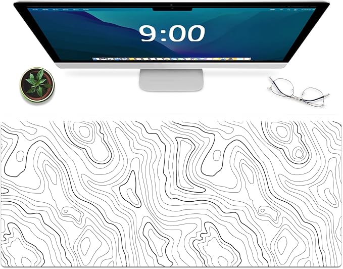 Gaming Mouse Mat Forest Background Pattern XXL XL Large Mouse Mat Long Extended by Galdas