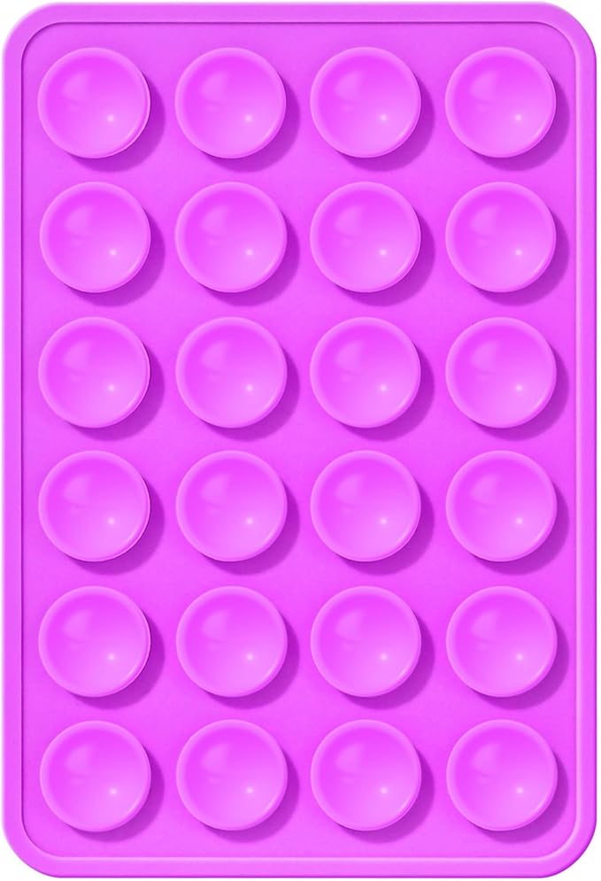 Silicone Phone Sticky Grip, Suction Phone Case Mount - Image 2