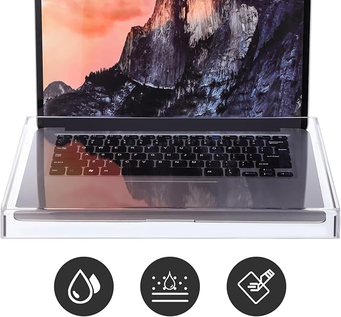 Acrylic Laptop Keyboard Cover : Clear Computer Keyboard Dust Cover - Image 4
