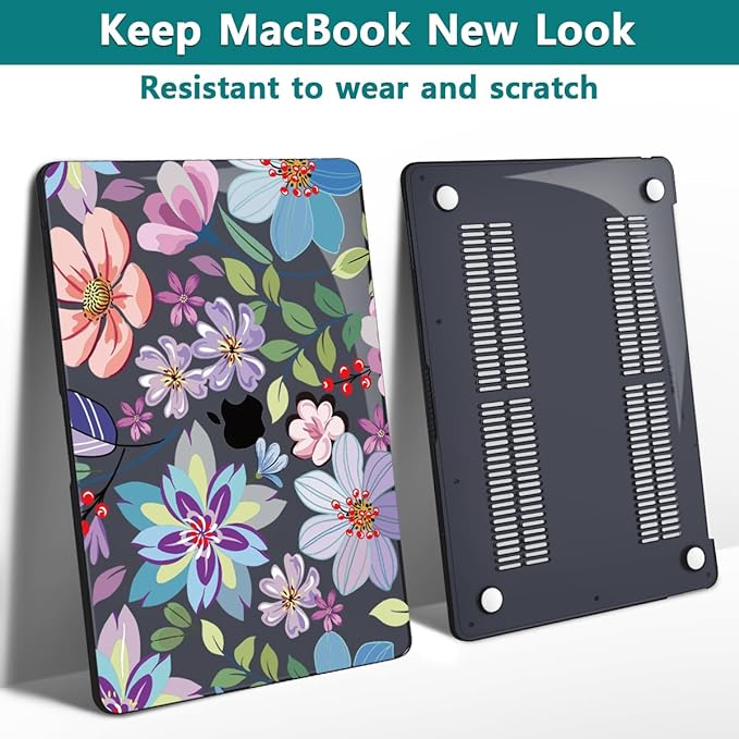 Teryeefi Case for M1 MacBook Air 13 inch 2020 2019 2018 fits Model A2337 A2179 - Image 5