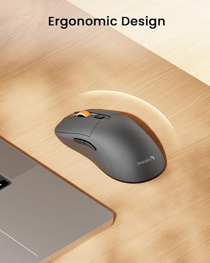 ProtoArc Bluetooth Wireless Mouse, USB C Mouse, EM15 Rechargeable Compact - Image 6