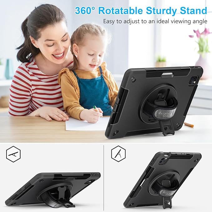 Case for iPad Pro 11 Inch 2022/2021/ 2020/2018: Cover for iPad 11 Inch 4th/ - Image 3
